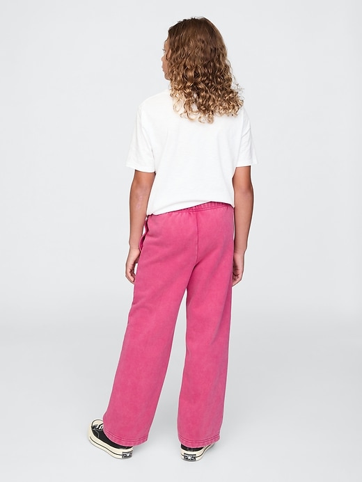 Image number 3 showing, Gap × Disney Kids VintageSoft Logo Sweatpants
