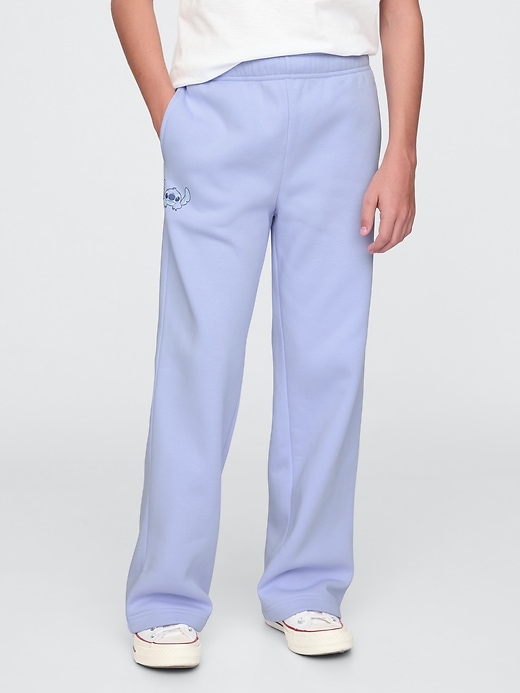 Image number 4 showing, Gap × Disney Kids VintageSoft Logo Sweatpants