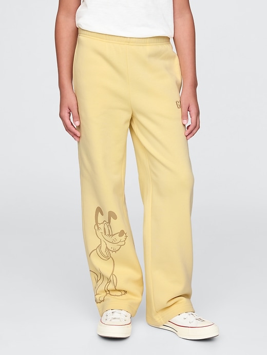 Image number 4 showing, Gap × Disney Kids VintageSoft Logo Sweatpants