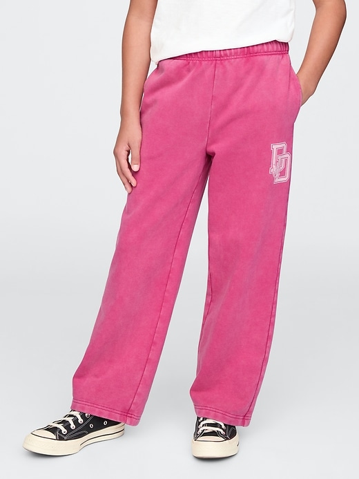 Image number 4 showing, Gap × Disney Kids VintageSoft Logo Sweatpants