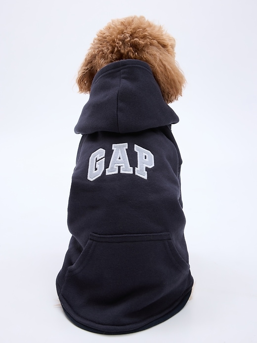 1 of 8 showing, with the color Navy blue of product Gap Logo Pet Hoodie