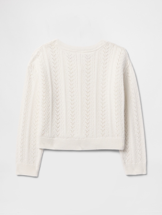 Image number 3 showing, Baby & Toddler Pointelle Cardigan