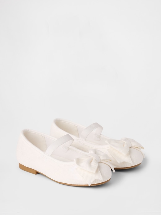 Image number 2 showing, Baby & Toddler Denim Ballet Flats