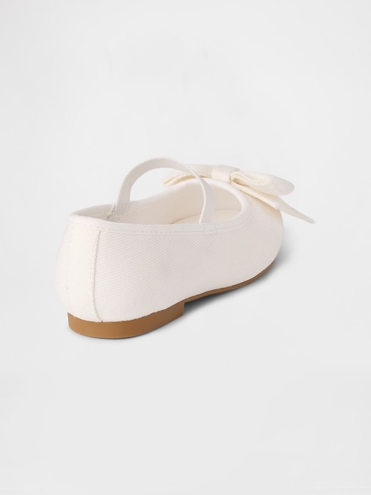 Image number 4 showing, Baby & Toddler Denim Ballet Flats