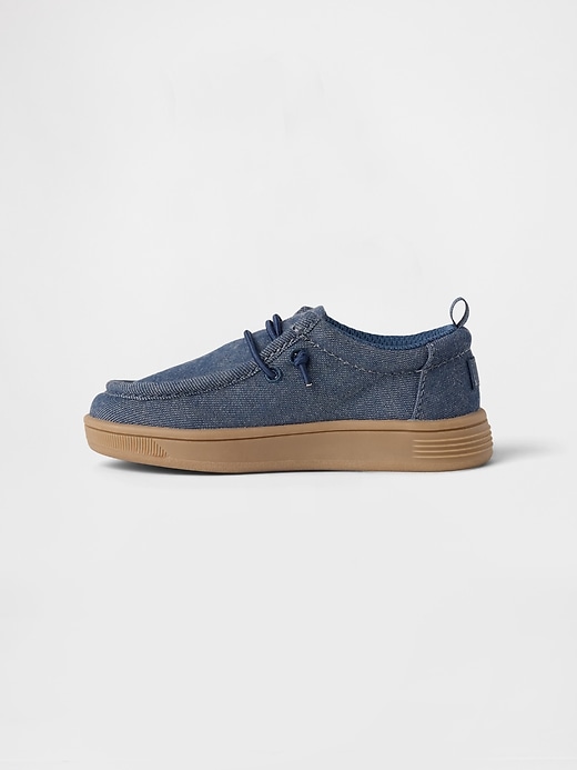 Image number 5 showing, Baby & Toddler Chambray Moc Sneakers