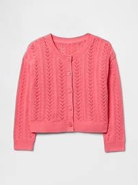 Baby & Toddler Pointelle Cardigan
