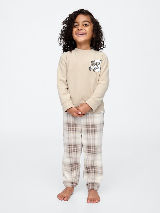 Image number 1 showing, Baby & Toddler Recycled Brannan Bear PJ Set