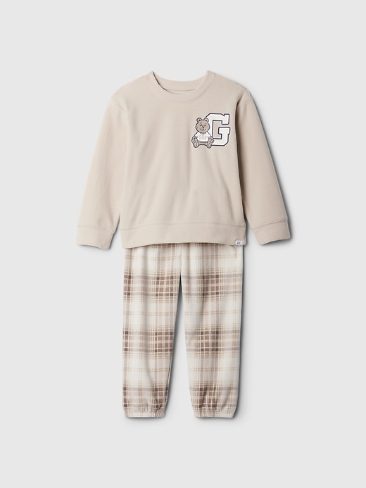 Image number 2 showing, Baby & Toddler Recycled Brannan Bear PJ Set