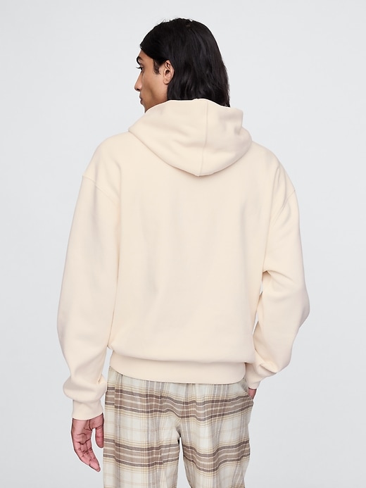 2 of 8 showing, with the color brannan bear of product Vintage Soft Bear Logo Hoodie