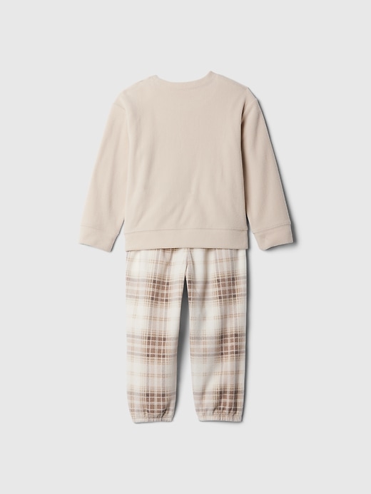 Image number 3 showing, Baby & Toddler Recycled Brannan Bear PJ Set