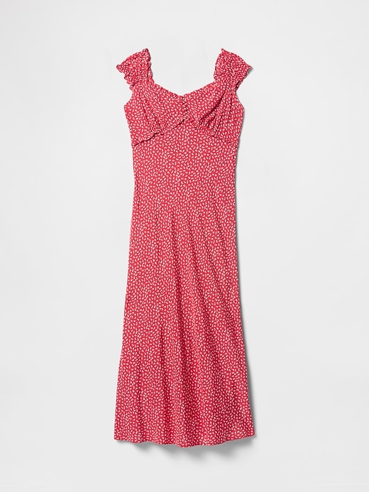 Image number 7 showing, Crepe Sweetheart Maxi Dress