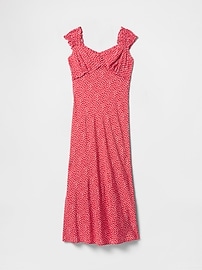 Crepe Sweetheart Maxi Dress