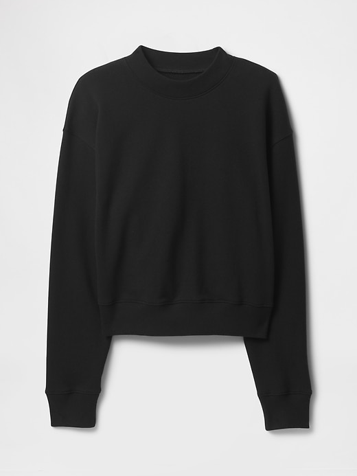 Image number 4 showing, Heavyweight French Terry Cropped Sweatshirt