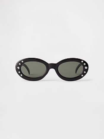 Kids Retro Oval Sunglasses