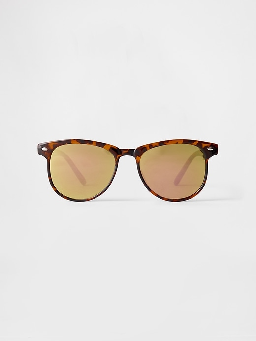 Image number 1 showing, Kids Recycled Round Sunglasses