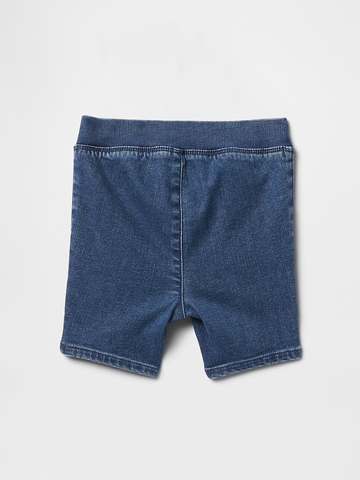 Image number 2 showing, Baby & Toddler Denim Bike Shorts