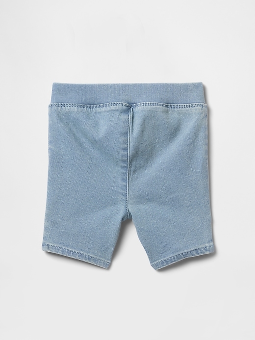 Image number 2 showing, Baby & Toddler Denim Bike Shorts