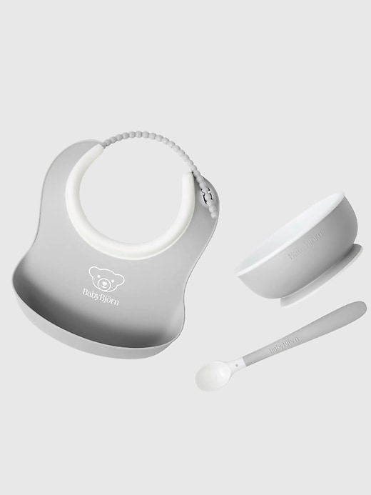 Image number 1 showing, BabyBjorn Baby Feeding 3 Piece Set