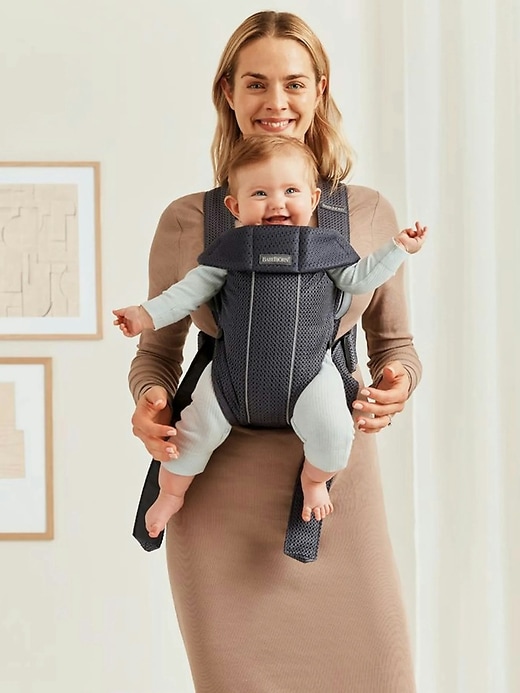 Image number 4 showing, BabyBjorn Baby 3D Mesh Mini Carrier