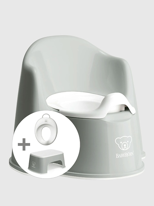 Image number 1 showing, BabyBjorn Baby 3-Piece Potty Training Set