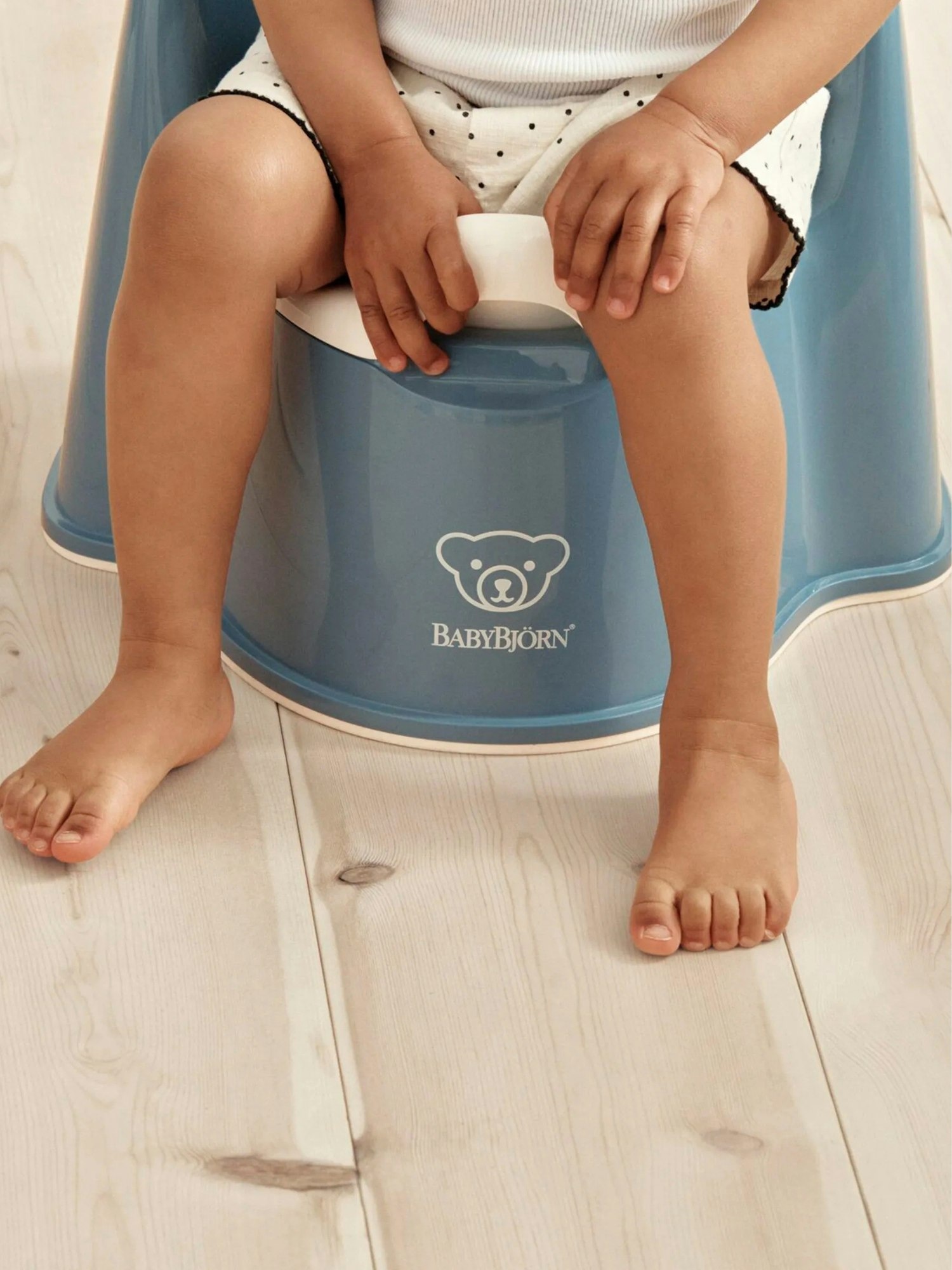 Набор для приучения малышей к горшку BabyBjorn, 3 предмета, Gap, цвет: Синий — фото 4