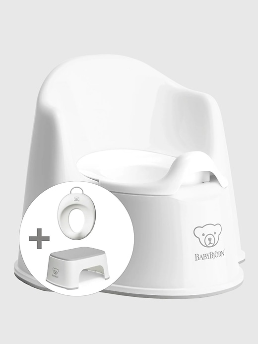 Image number 6 showing, BabyBjorn Baby 3-Piece Potty Training Set