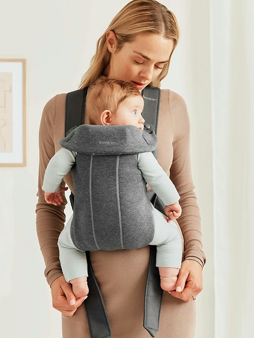 Image number 10 showing, BabyBjorn 3D Jersey Baby Carrier Mini