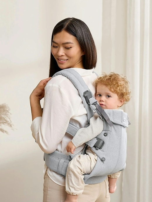 Image number 3 showing, BabyBjorn Woven Baby Carrier Harmony