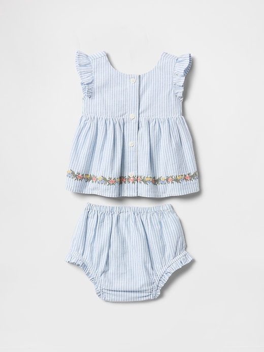 Image number 2 showing, Baby Ruffle Bubble Outfit Set