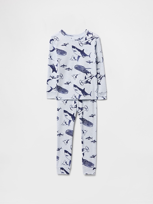 Image number 1 showing, Baby & Toddler Organic Brushed Cotton PJ Set