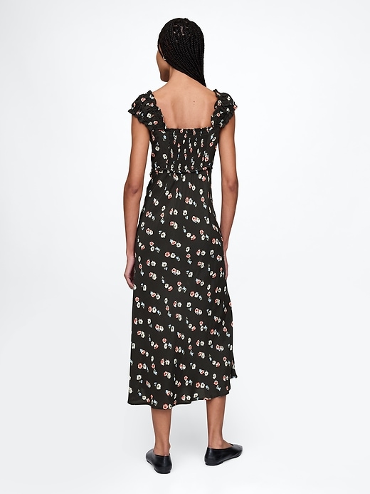 Image number 2 showing, Crepe Sweetheart Maxi Dress