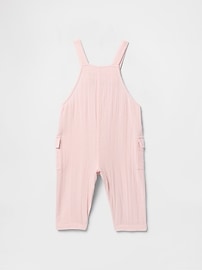 Baby Crinkle Gauze Overalls