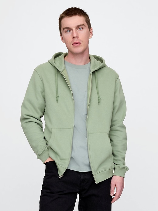 Image number 1 showing, VintageSoft Zip Hoodie