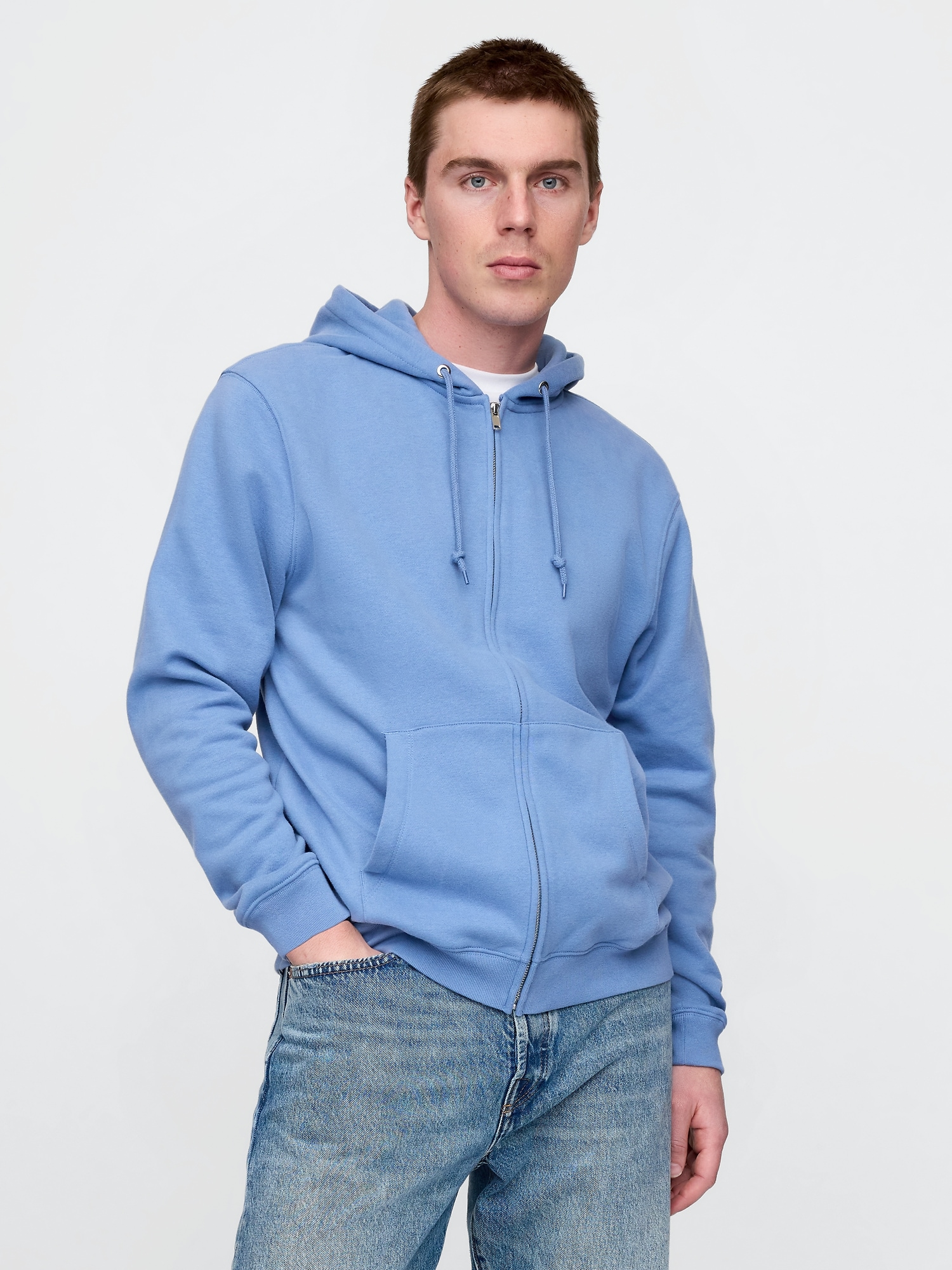 VintageSoft Zip Hoodie