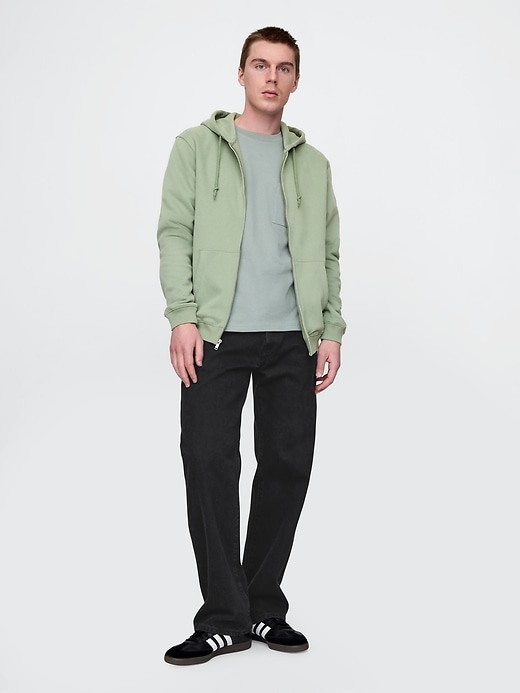 Image number 2 showing, VintageSoft Zip Hoodie