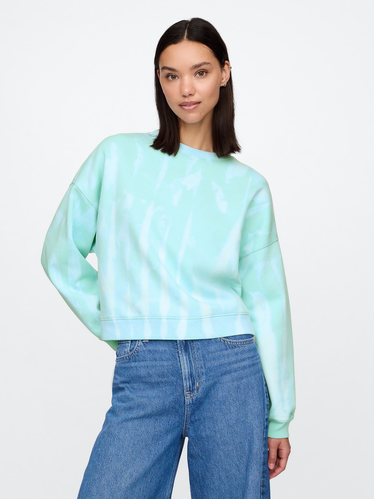 VintageSoft Wedge Crewneck Sweatshirt