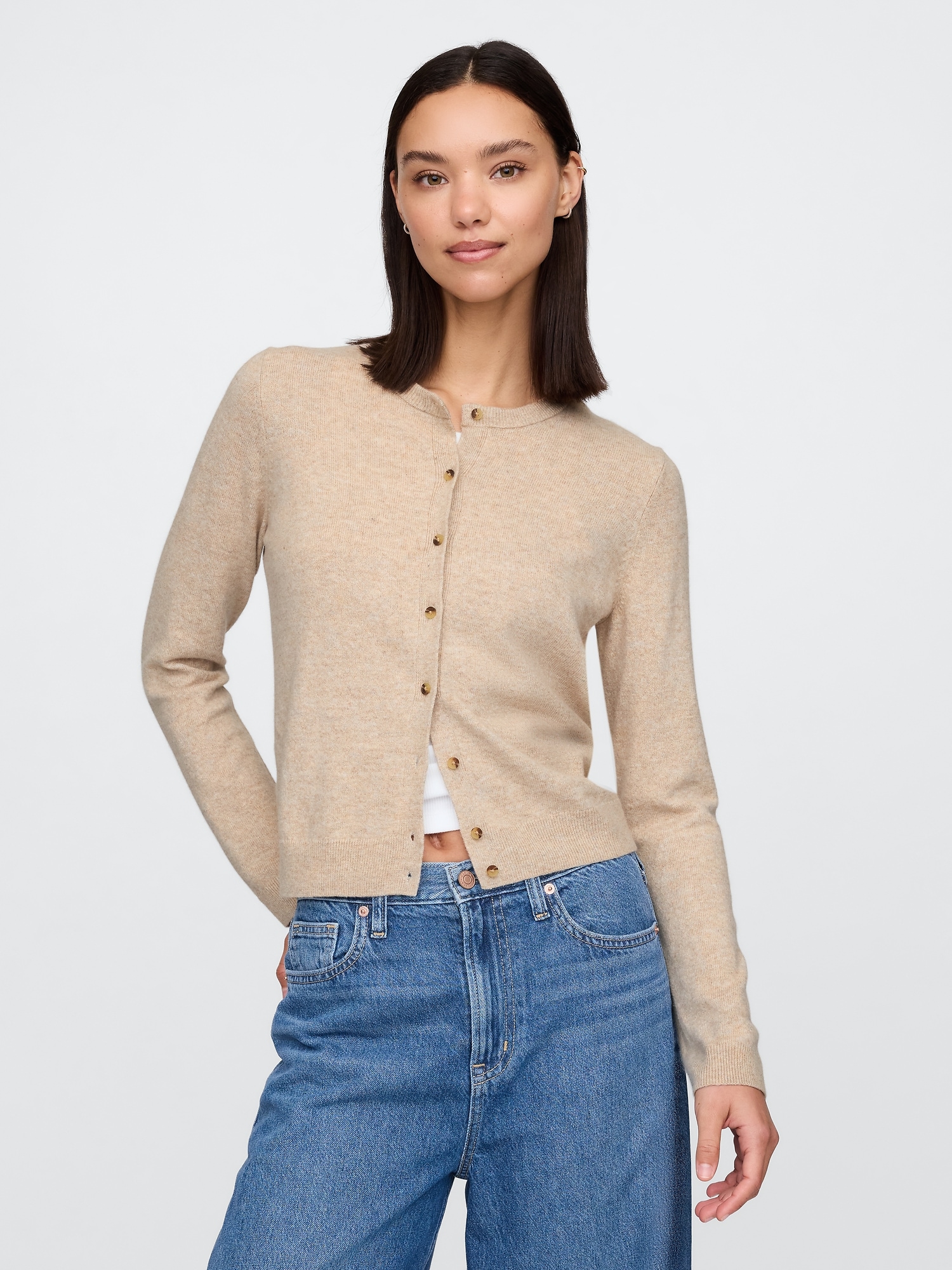 CashSoft Cardigan - Brown