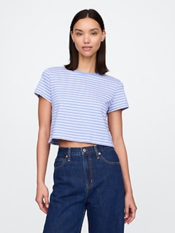 Organic Cotton VintageSoft Crop T-Shirt