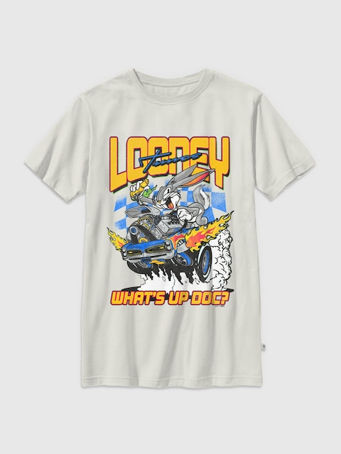 Kids Looney Tunes Racing Bugs Graphic T-Shirt