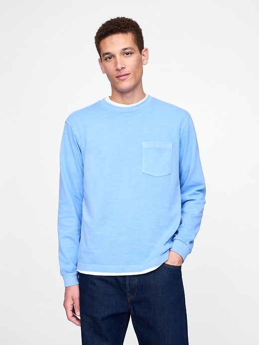 Image number 1 showing, Heavyweight Crewneck T-Shirt