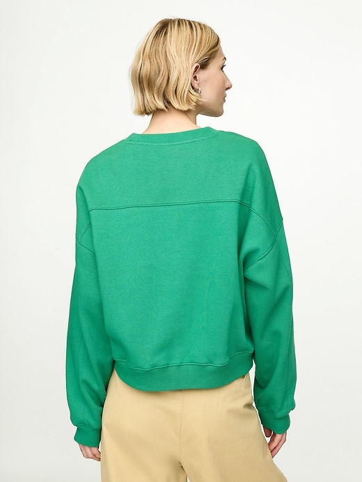 Image number 3 showing, VintageSoft Wedge Crewneck Sweatshirt