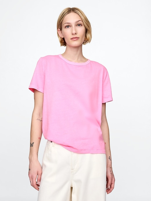 Image number 1 showing, Organic Cotton VintageSoft T-Shirt