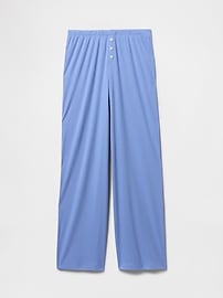 Mini Rib Wide-Leg PJ Pants