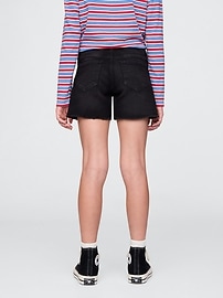 Kids Denim Midi Shorts