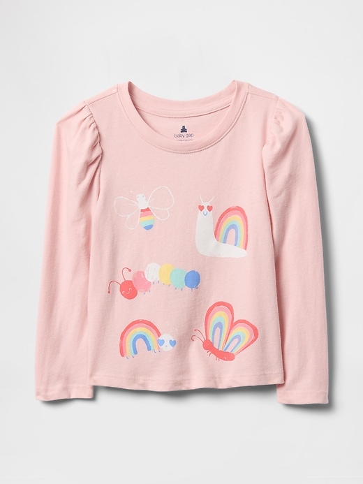 Image number 1 showing, Baby & Toddler Mix & Match Puff-Sleeve T-Shirt