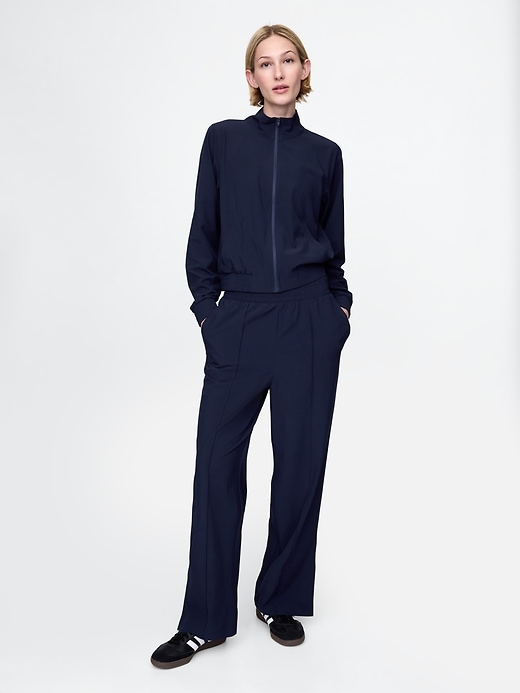 Image number 1 showing, GapFit Split-Hem Tech Pants