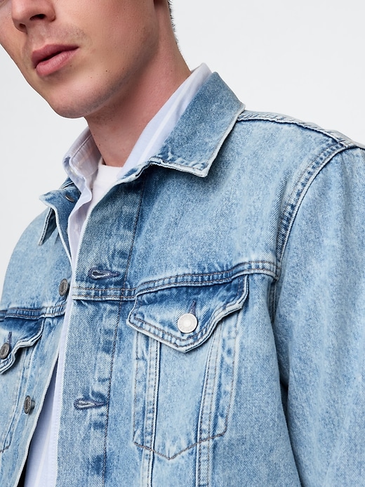 Image number 3 showing, Classic Icon Denim Jacket