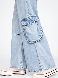 Kids UltraSoft Baggy Cargo Jeans