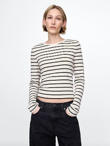 Modern Rib Crop T-Shirt
