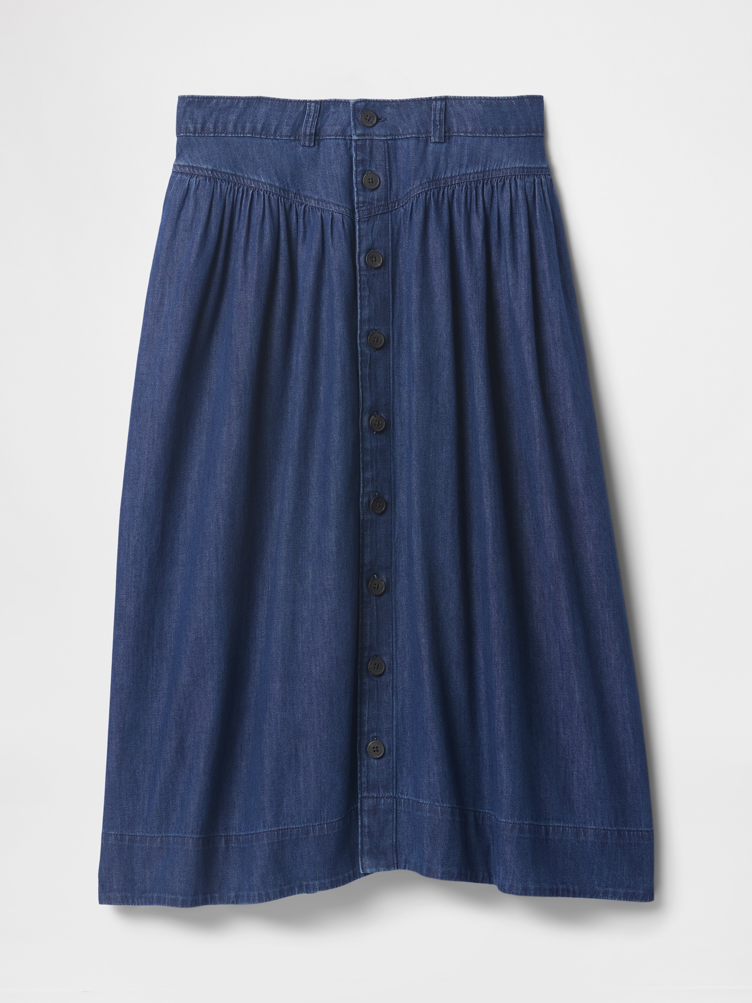 Женские юбки Gap Denim Western Yoke Midi Skirt — фото 5